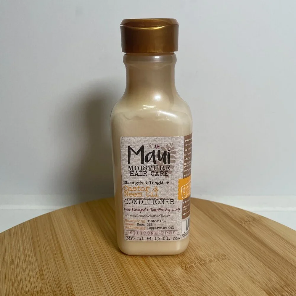 Maui Moisture Hair Care Strength & Length Castor & Neem Oil Conditioner 13 oz